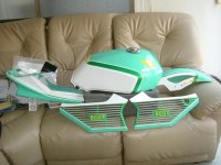 CBX400F　外装