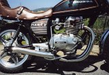 画像: CB250/400T、スーパーHAWK250/400　KING手曲げショート管