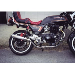 画像: CB250／400、スーパーホーク250／400　KING手曲げ２－１サイレンサータイプ 